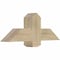 Ekena Millwork Eugene Rough Sawn Timber Gable Bracket, Douglas Fir, 36"W x 13"H x 6"D x 6"F, 9/12 Pitch GBW036X13X0606EUG00RDF - alternate 2